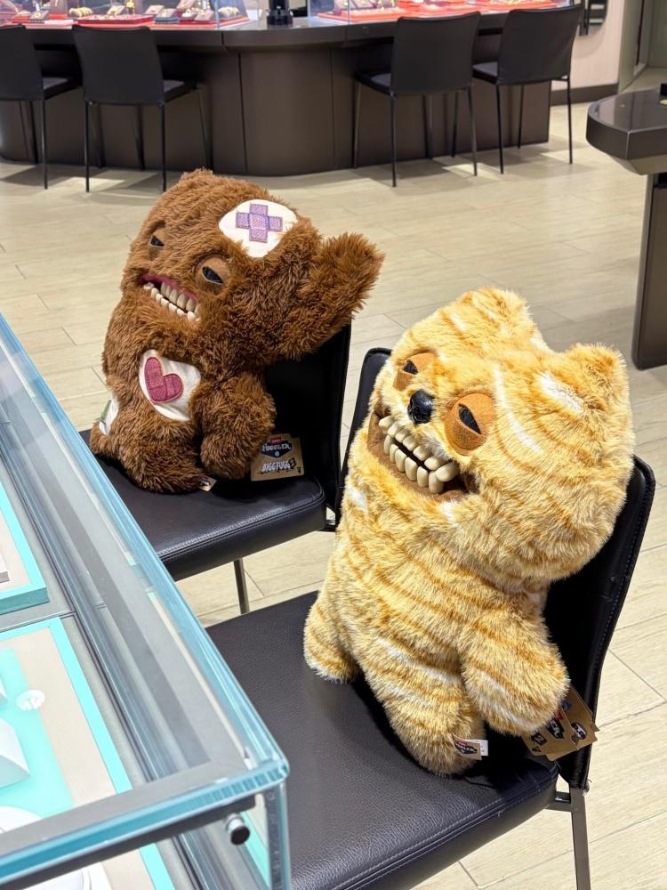 Официальные Оригинальные Игрушки Плюшевые Fugglers 2-го Поколения Большой Фэгг Гигантский Ленивец Уродливые Куклы Смешные Зубы Монстр Коллекционные Подарки