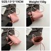 Shoulder Bag Spring and Summer New Fashion Messenger Bag Dopamine Trend Mobile Phone Bag Cute Small Fresh Vertical Women's Bag