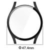 PC+закаленный защитный чехол с защитой от царапин для Samsung Galaxy Watch 7 40/44MM