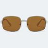 Large-Framed Sun Protection Glasses UV400 Protection Square Frame Sunglasses  Unisex Wear