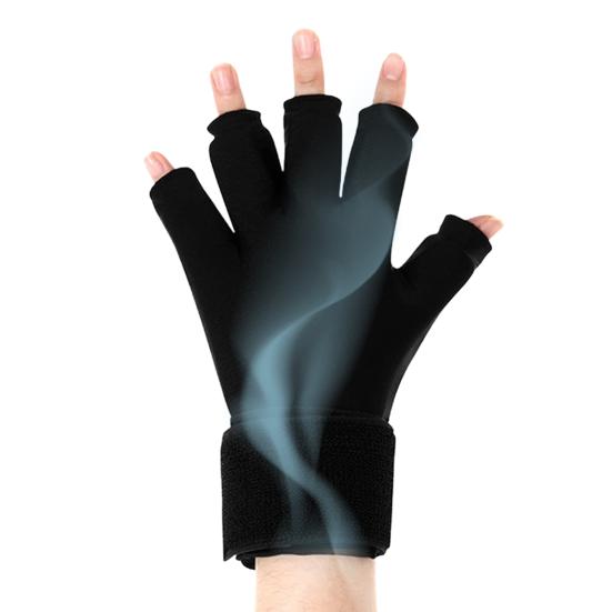 Пакет со льдом для запястья для облегчения синдрома запястного канала Перчатка для пакета со льдом для рук Гель для холодной терапии Холодный пакет для рук Артрит тендинит Отечность Восстановление после операции