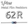200 шт. 1/4 Вт металлопленочный резистор 33R Ом 36 39 43 47 51 56 62 68 75 82 91 100 120 150 180 200 220 240 270R Ом Ом 1% допуск Perintang WATT