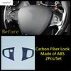 Car Steering Wheel Stickers Cover Trim Carbon Fiber Interior Accessories For Renault Clio4 Clio 4 2013 2014 2015 2016 2017 2018