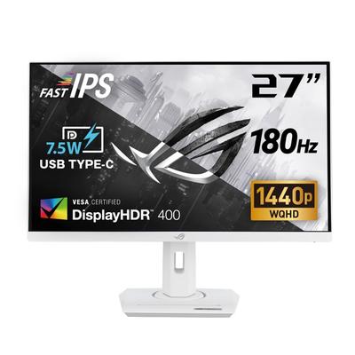 Игровой монитор ROG Strix eSports 27 дюймов или Low Motion Blur год гарантии XG27ACS-W - (2560x1440)/180Гц (на 144 Гц выше)/1мс (ГТГ)/Быстрый IPS/Экстремальный
