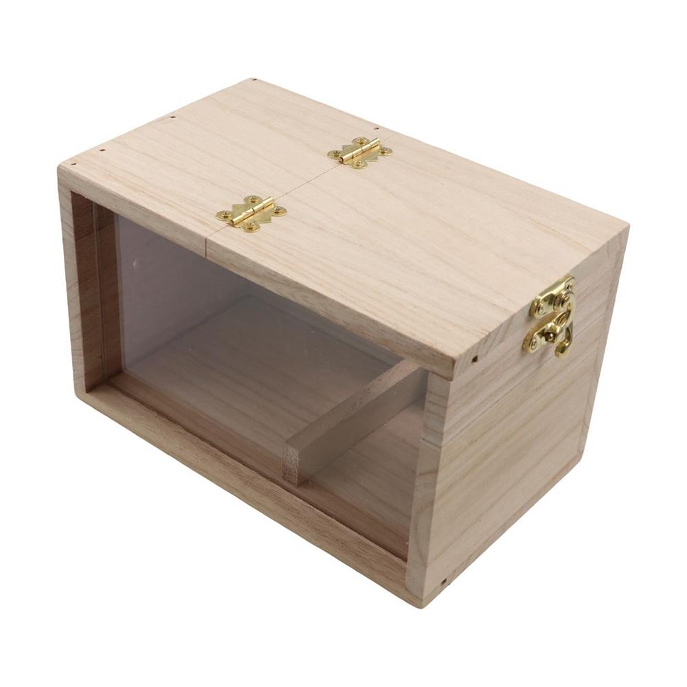 Акриловый/деревянный деревянный ящик для разведения попугаев, скворечник для попугаев, корелла, курица