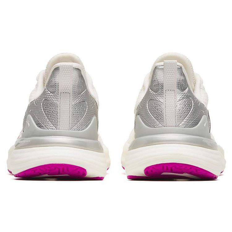 Anta Кроссовки Chuang 2.5 Mesh Cushioning Breathable Low-Touch для бега, женские, белые, серебристые, фиолетовые 122235582-5