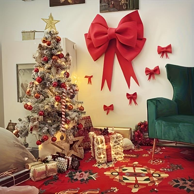 XL Красный ЕВА Декор для банта. На Рождество, свадьбы, дни рождения. Бесперьевой, универсальный, идеальный подарок. Покупайте сейчас!
