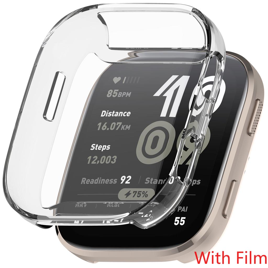Чехол + Стекло для Amazfit Bip 6, Защитная пленка от царапин, Бампер, Закаленное стекло, Защитная крышка экрана для Amazfit Bip6, Аксессуары