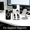 Чехол для телефона Beavis & B-Head для iPhone 17, 16, 15, 14, 13, 12, 11 Plus, Pro, магнитный, для беспроводной зарядки Magsafe