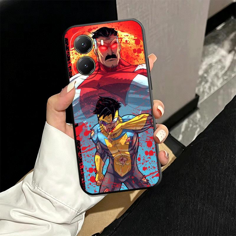 I-Invincible Аниме Мягкий чехол для телефона для Xiaomi Poco X5 X6 X7 X8 Pro Max X3 F7 F8 Ultra M8 M7 M6 M5 Redmi 15 15C 14C 13C 12C X4 F6