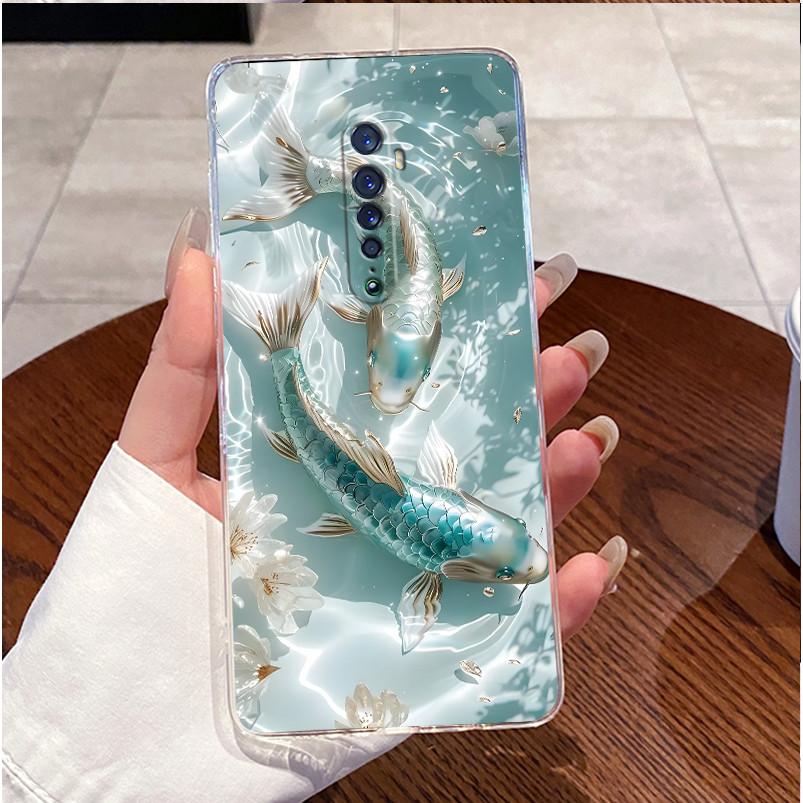 Для Oppo Reno 2 CPH1907 2F CPH1989 2Z CPH1945 Чехол для телефона Роскошный Милый Сердце Любви Кролик Забавный Прозрачный ТПУ Чехол Oppo Reno2 F Z Чехол