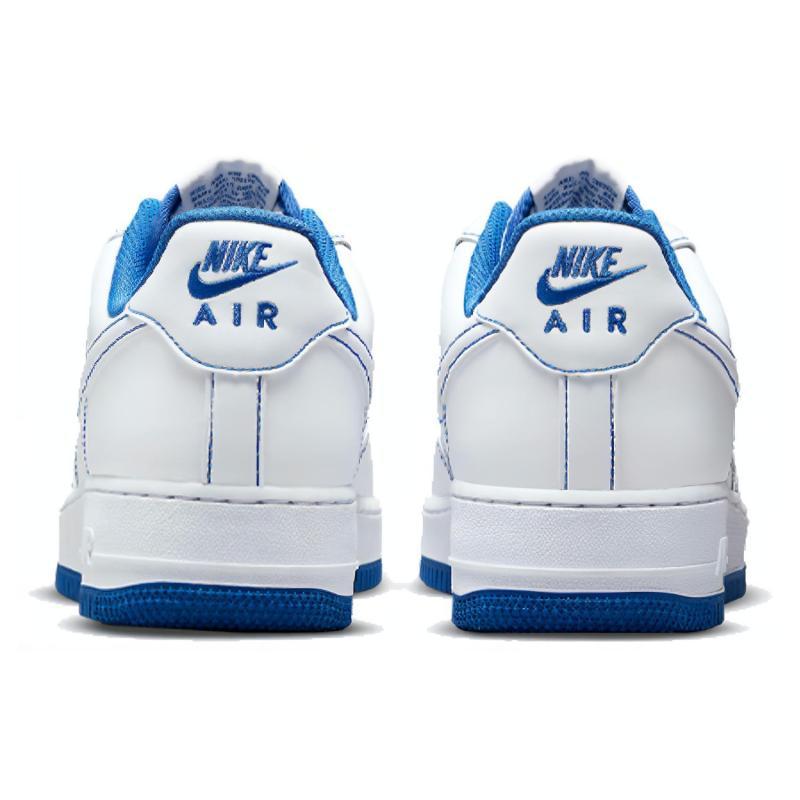 Nike Air Force 1 '07 'Contrast Stitch White Game Royal' Sneakers CV1724-101