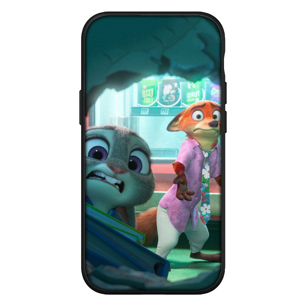 Для iPhone 17 16 15 Xiaomi Poco F7 F8 X7 X6 C85 C75 M8 Redmi Note 14 13 12 11 Pro Max 14C 13C 15C A3 A4 Чехол для телефона Мультяшный Ник Зверополис Гари Джуди 2