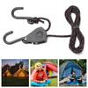 Camping Tool Lights Lifting Tensioner Adjustable Rope Fastener Fixed Buckle Pulley Ratchet Hangers