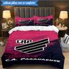 3PCS Athletico Paranaense Printed Soft Bedding Set,Including 1pc Duvet Cover And 2pcs Pillowcases Perfect for Bedroom, Dormitory, Fan gift