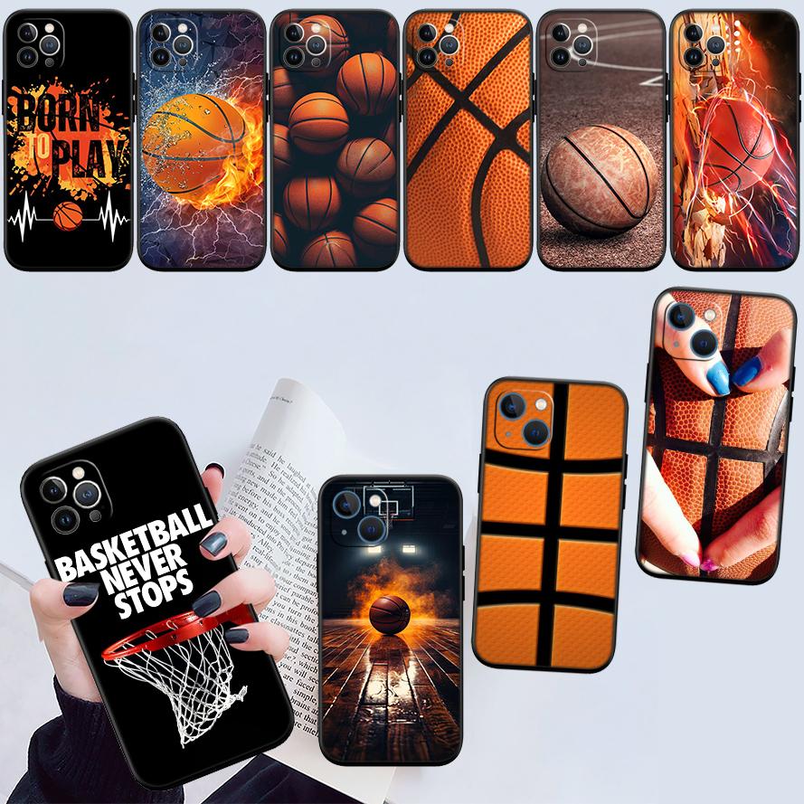 UP13 Basketball Art Shoot New High-End Shell Phone Case for iPhone 16 15 14 13 12 Pro Max Plus Mini