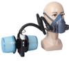 Portable Electric Auxiliary Air Supply Respirator 7502 Half Face  For Spraying Painting Work Safety