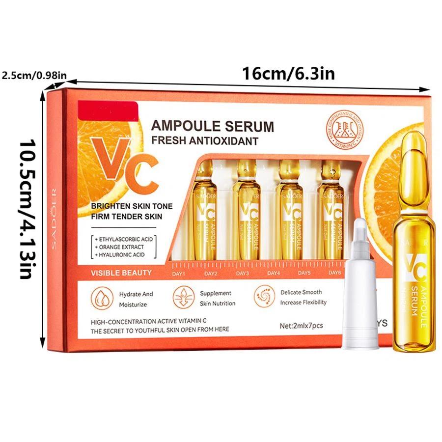 Гиалуроновая кислота 24k Gold Vitamin C Увлажняющая сыворотка Против морщин и увлажнения кожи лица Отбеливающий уход за кожей