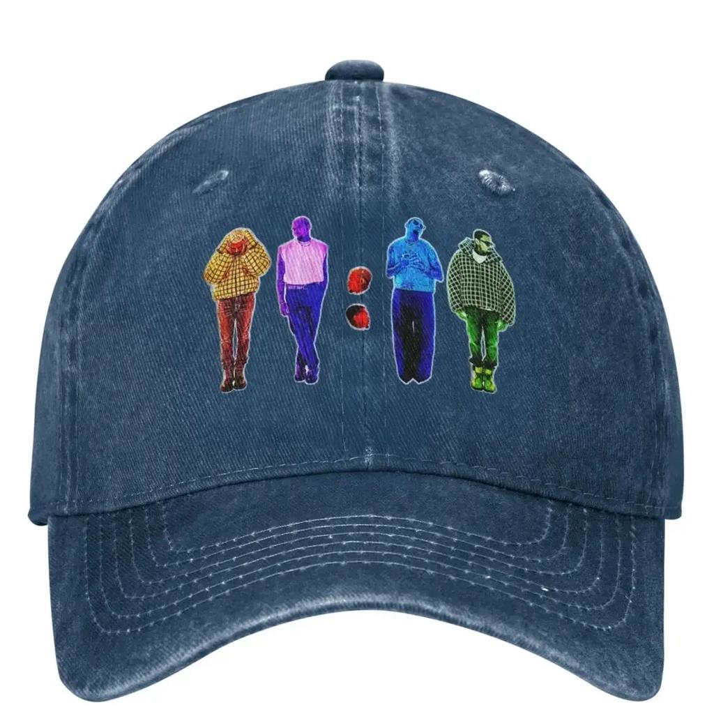 Singer Chris Brown Denim Baseball Cap Music Album Hunting Camping Trucker Hat Women Unisex Casual SunProof Baseball Caps