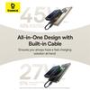 Baseus Power Bank Qi2 45 Вт 10000 мАч с подставкой для MagSafe 15 Вт Магнитный беспроводной Powerbank для iPhone 17 16 Samsung