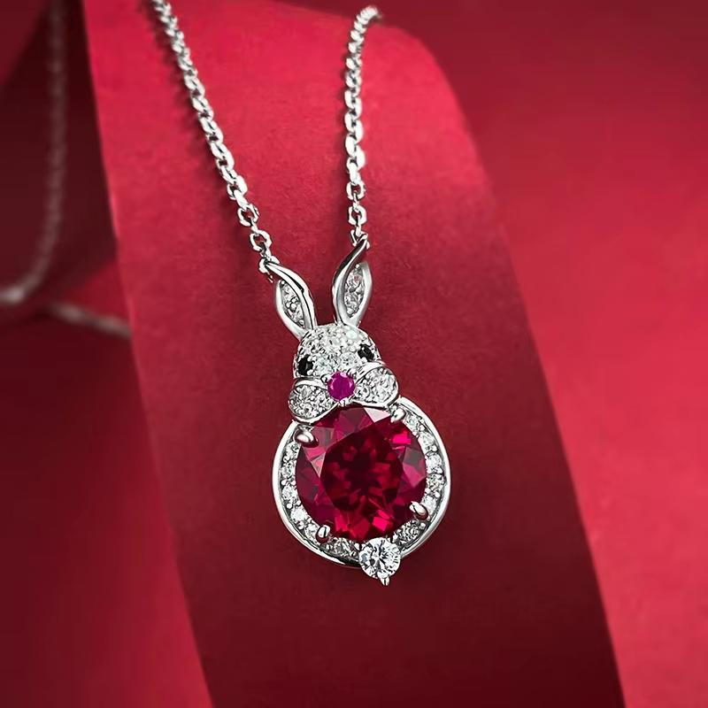 New S925 Silver Inlaid Full Flower European and American Popular Women's Necklace Wedding Jewelry