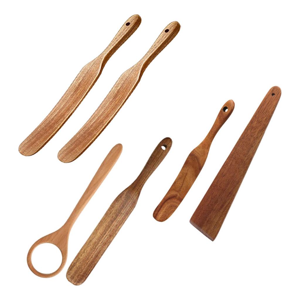 Замешивание хлеба на закваске Спула плоская деревянная лопатка для переворачивания, сервировки, перемешивания