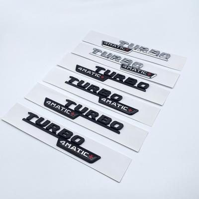 3D плоская эмблема Fo Turbo 4matic 4matic + Plus для Mercedes Benz AMG GT E53 GLE53 A35 A45 CLA35 CLA45 GLA45, боковая наклейка на крыло автомобиля