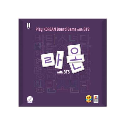 Лаон с настольной игрой BTS