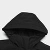 Fila Серия Наследие Модный Повседневный Свободный Теплый Хлопковый Жакет с Капюшоном Женские куртки Черный F11W518904F-BK