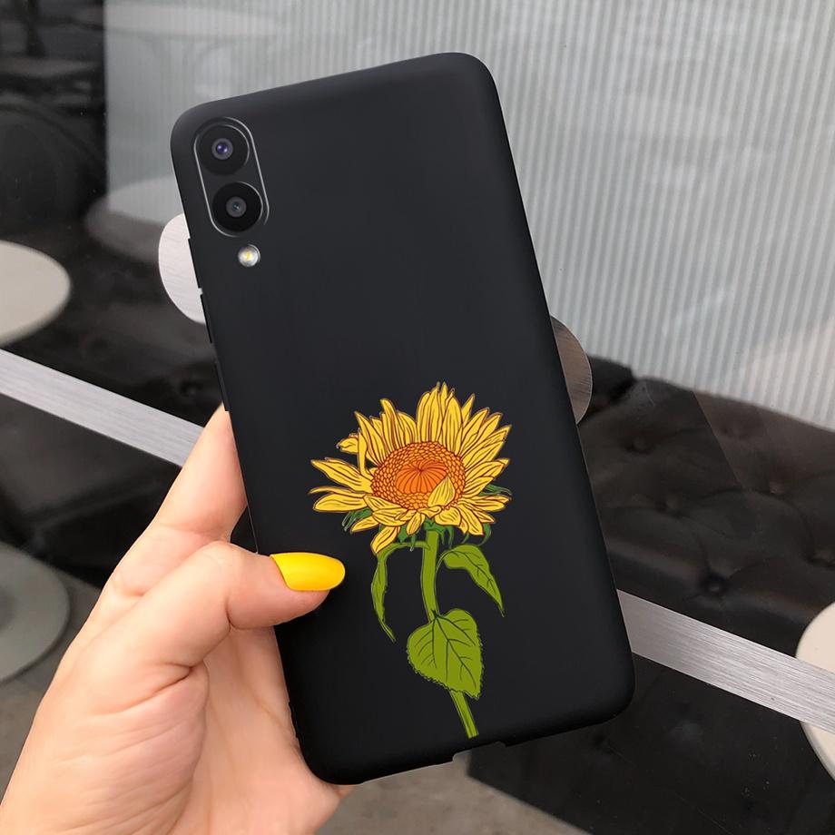 Чехол для Samsung Galaxy A02 A02S M02 M02S F02S Цветок Силиконовый Мягкий ТПУ Задняя крышка Для Samsung A02 A02s A025F A 02 s Чехол для телефона