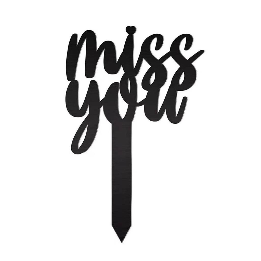 1 шт. мемориальные колья для сада на открытом воздухе, акриловые вставки для украшения двора, акриловые могильные колья, мемориальная доска для сада, 2023