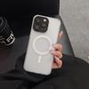 Розово-розовый 16 Чехол для Для Iphone 16 13 1 14 Plus 11 12 Pro Max 16Pro 1Pro Max Магнитный Полупрозрачный Матовый Защитная крышка для камеры