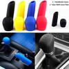 1 комплект/заказ Универсальная накладка на ручник автомобиля и накладка на ручку рычага переключения передач Чехол на ручник и чехол на рычаг переключения передач