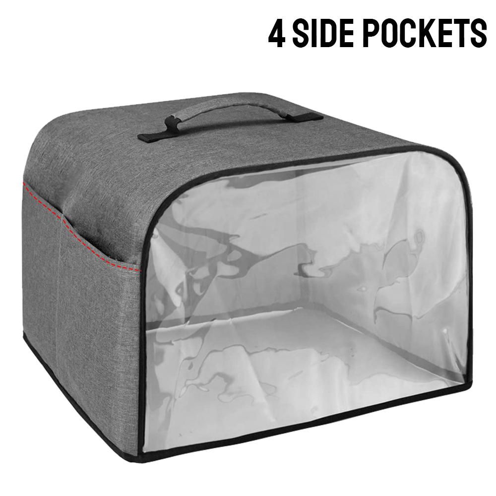 Крышка тостера с карманами для хранения, домашний хлеб для выпечки для Ninja Foodi, гриль, прочная вытяжка для воздушной фритюрницы