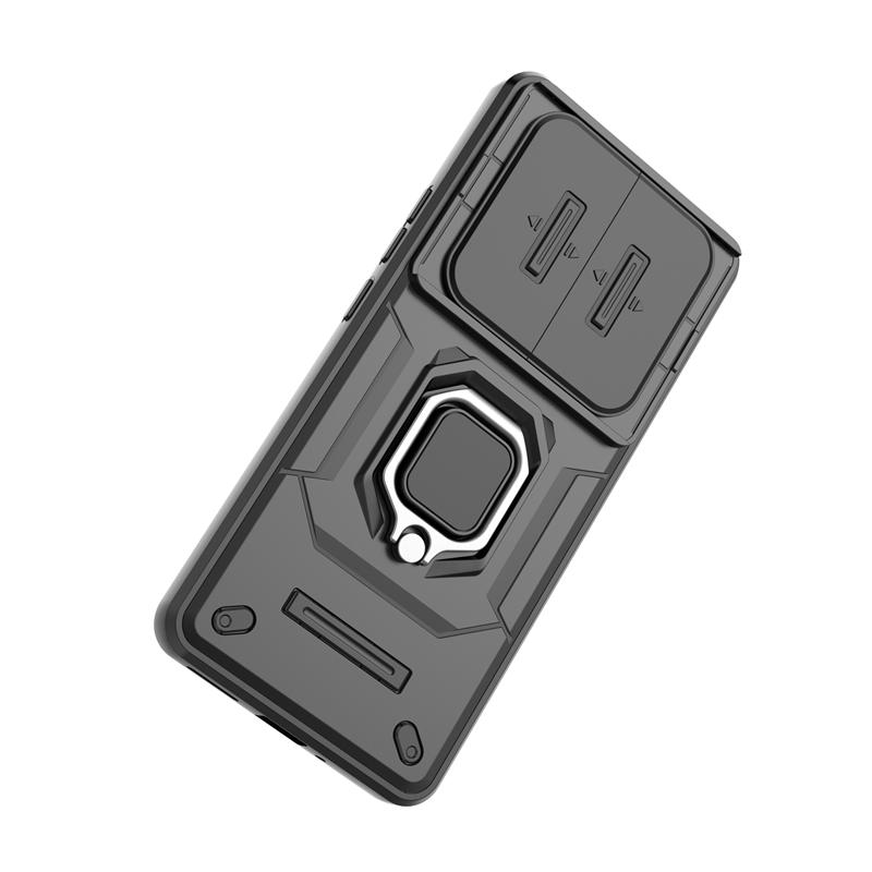 For Xiaomi Redmi Note 14 Pro Plus 5G Case Slide Camera Shockproof Armor Case For Redmi Note 14 Pro+ Magnetic Ring Stand Cover
