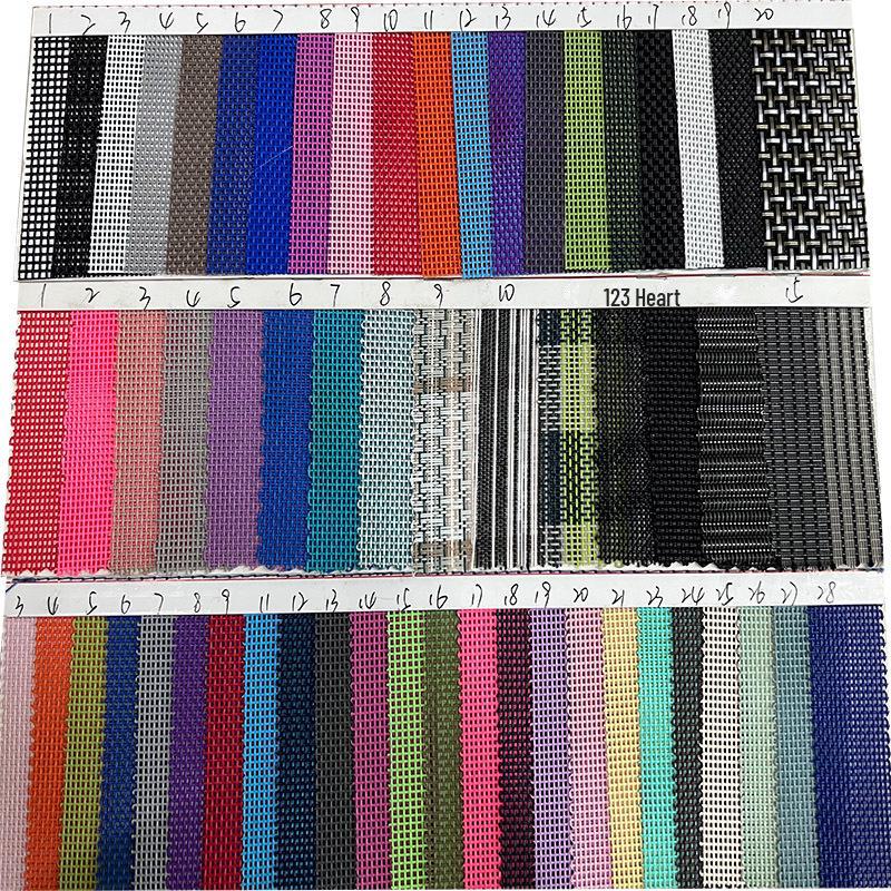 1x1 цветная текстильная сетка: Дышащая ткань из ПВХ для дивана и пляжного кресла
