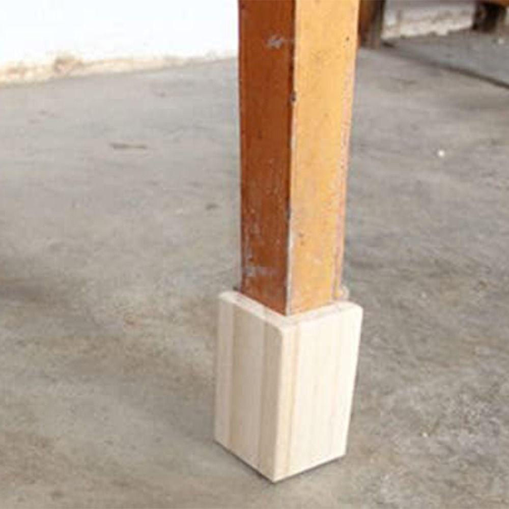 Solid Wood Furniture Leg Lift Table Risers Bed Lifts Riser Sofa Feet Pad Furniture Parts