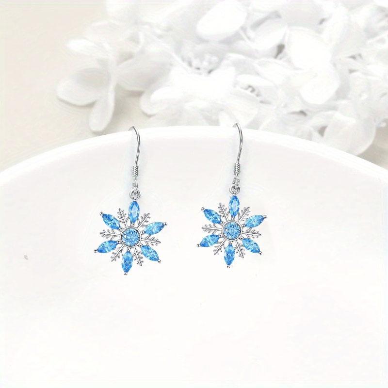 Shiny Snowflake Earrings - Creative, Fashionable, Exquisite and Warm Versatile Earrings