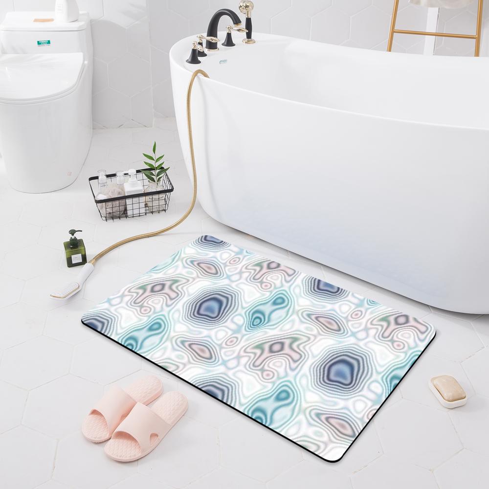 Non-slip Absorbent Mat Entry Door Mat Bathroom Shower Carpet Home Bathroom Bedroom Floor Kitchen Carpet