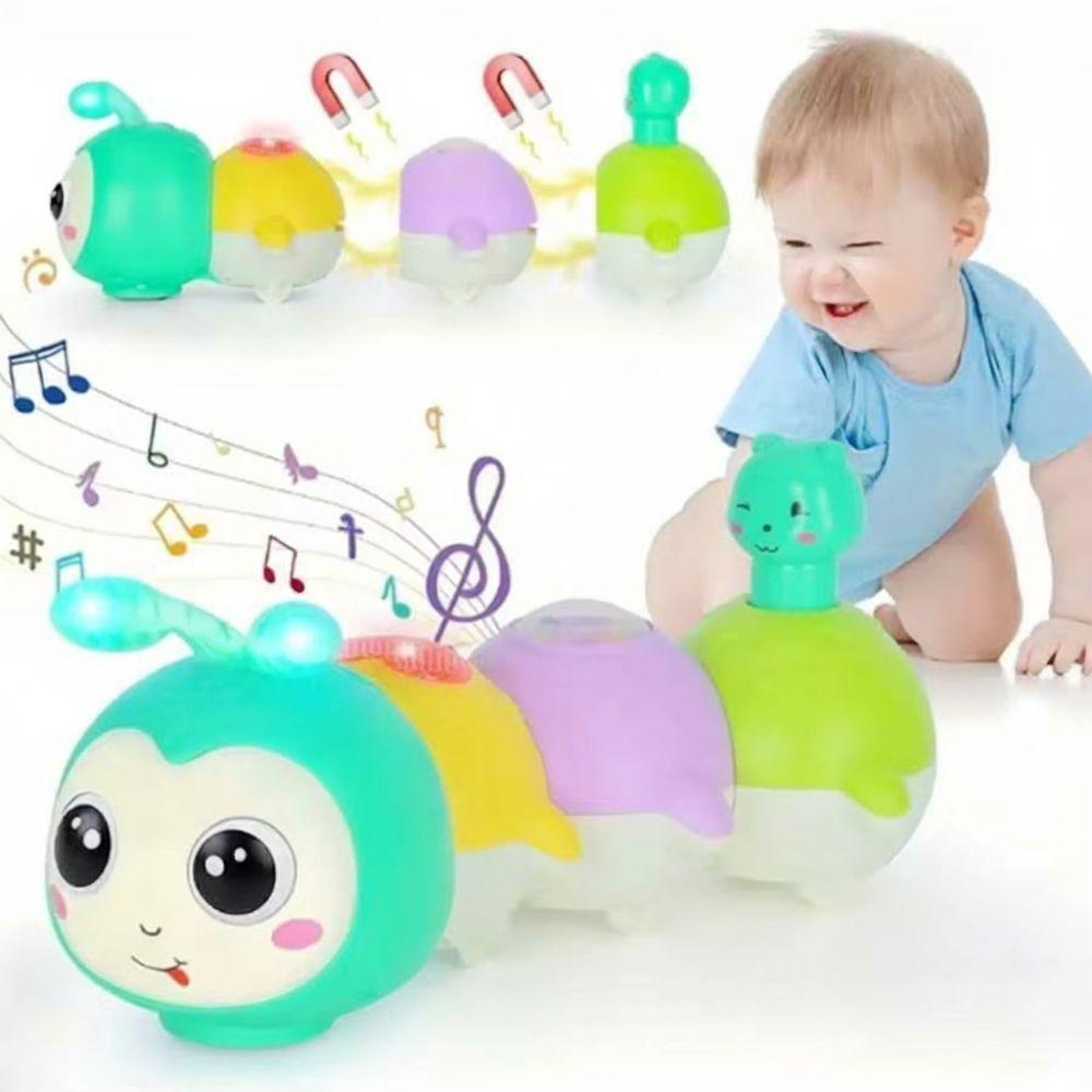 Sensory Baby Crawling Toys Omnidirectional Caterpillar Toy  For Infant Educational Toys