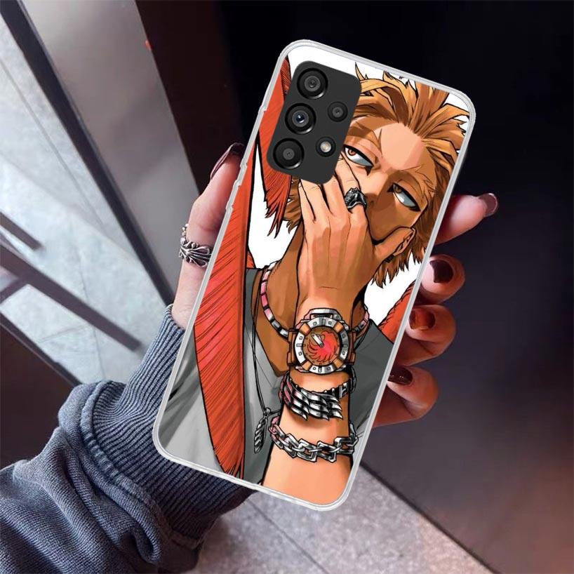 Чехол для телефона Hawks MHA My Hero A-Academy для Samsung Galaxy A17 A57 A37 A16 A26 A36 A56 A15 A25 A35 A55 A14 A13 A54 A53 A34 A24 A3