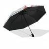 1PC Sea animals Ocean life Umbrella-8-Rib Reinforced, Automatic Open, Lightweight & Durable, Fashion Accessory for Outdoor, Beach L0397