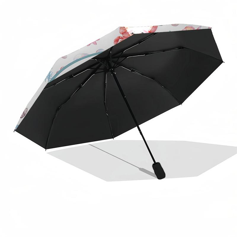 1PC Sea animals Ocean life Umbrella-8-Rib Reinforced, Automatic Open, Lightweight & Durable, Fashion Accessory for Outdoor, Beach L0397