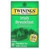 Черный чай Twinings Pure Irish Breakfast, 20 чайных пакетиков, 40 г (1,41 унции)