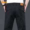 Мужские повседневные брюки прямого кроя стрейч
