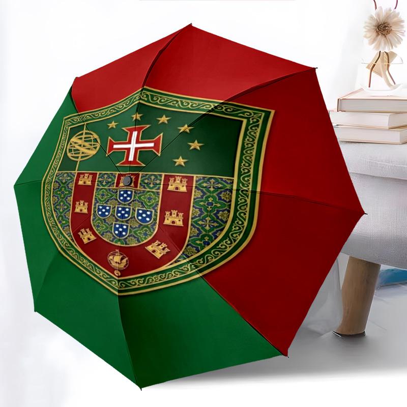 Regal Emblem Design Folding umbrella Suitable for all seasons 8 paraphenoid bones Umbrella Gift travel