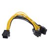 6 Pin Female To Dual 8 Pin (6Pin 2 Pin) Or 2 Port 6Pin Male Graphics Card PCI-E Power Cable