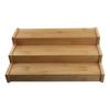 Solid Wooden 3-Tier Spice Rack Multi-Tier Kitchen Spice Organizer  Kitchen Supplies