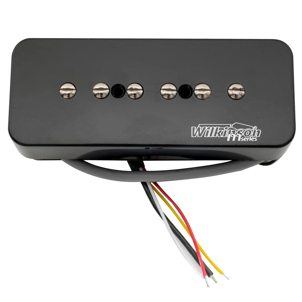 Wilkinson Серия M Stack P90 Однокатушечный Хамбакер для Электрогитары Черный Звукосниматель, Размер, Гриф SG/LP,