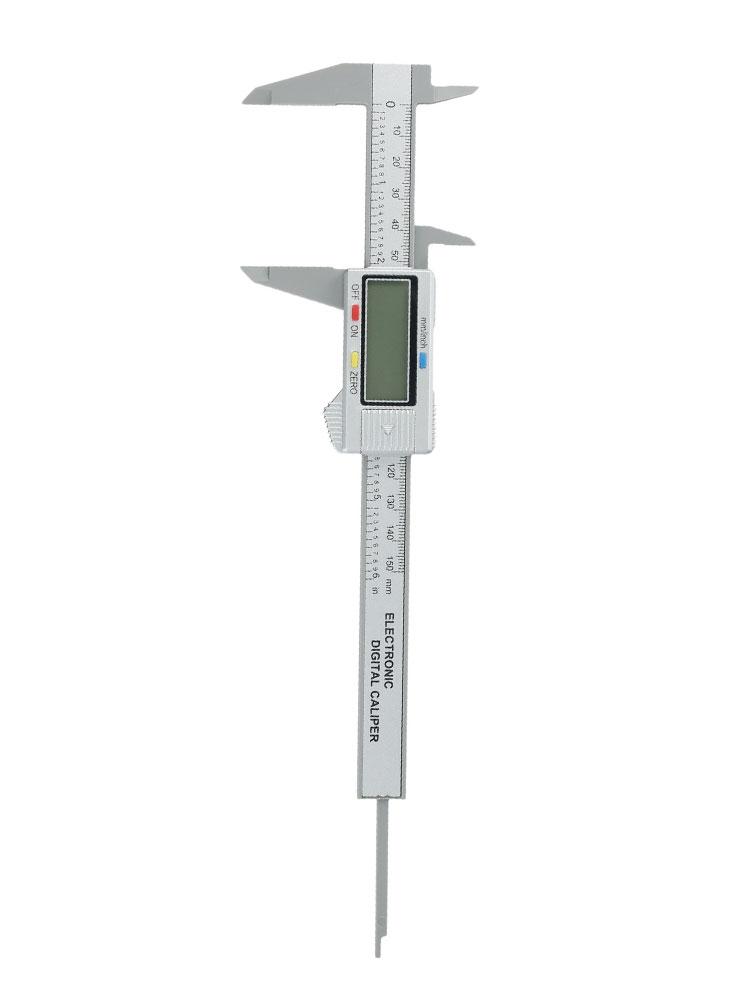 Легкий цифровой штангенциркуль 150 мм со стопорным винтом для пакетного измерения